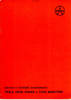 Tesla 1019a - Navod k udrzbe 